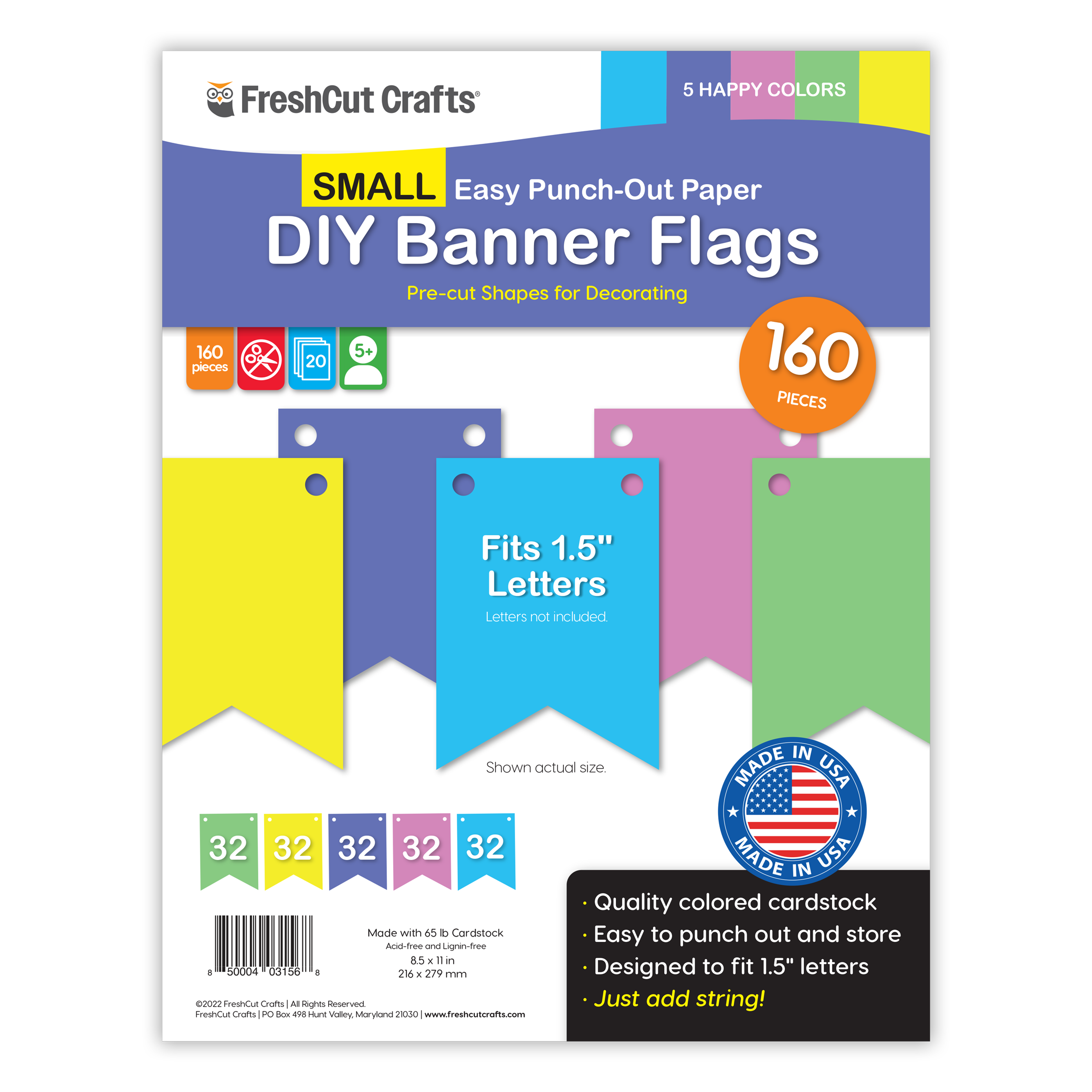 Small DIY Banner Flags