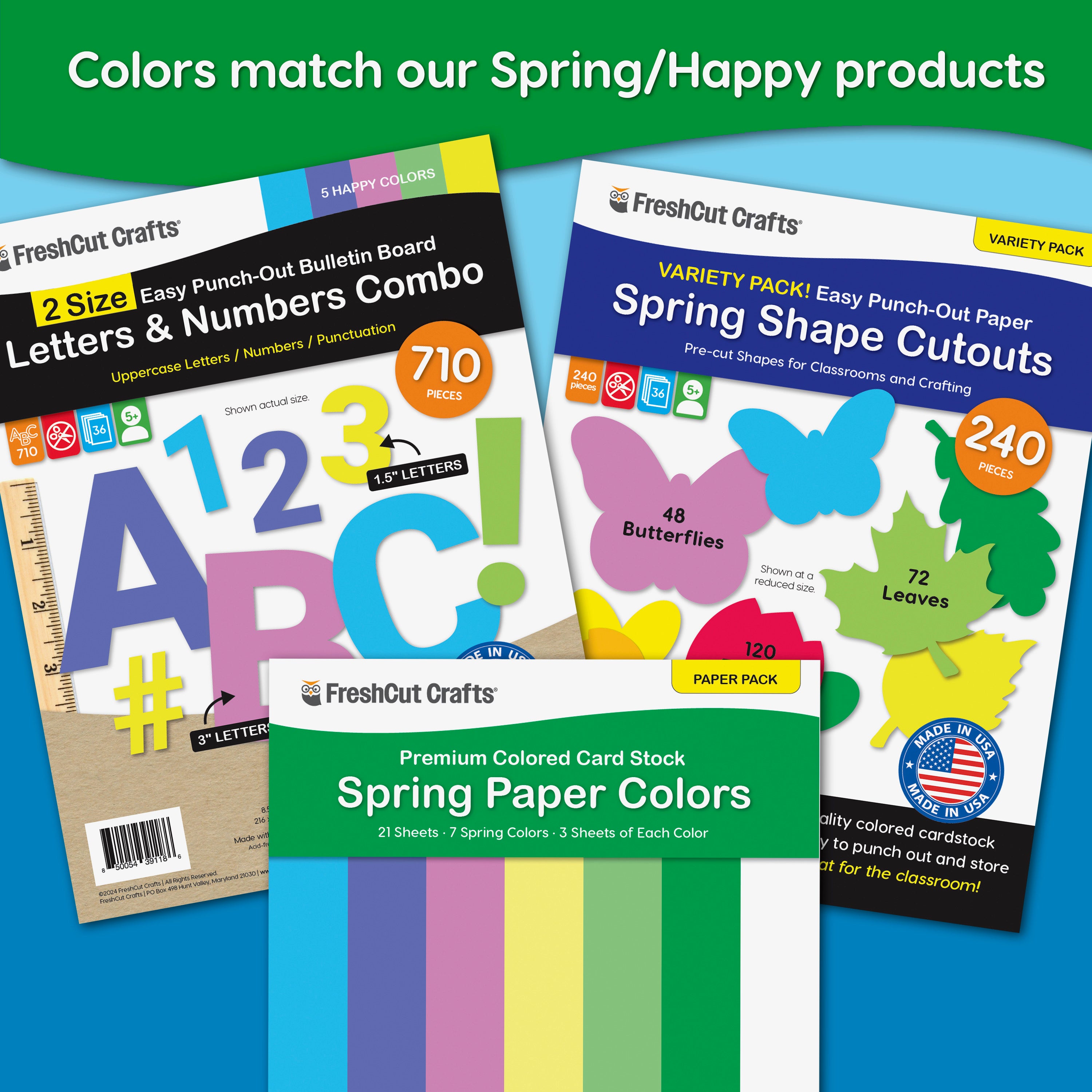 Spring Paper Colors