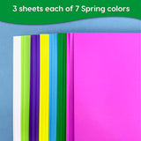 Spring Paper Colors