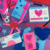 Valentine Paper Colors