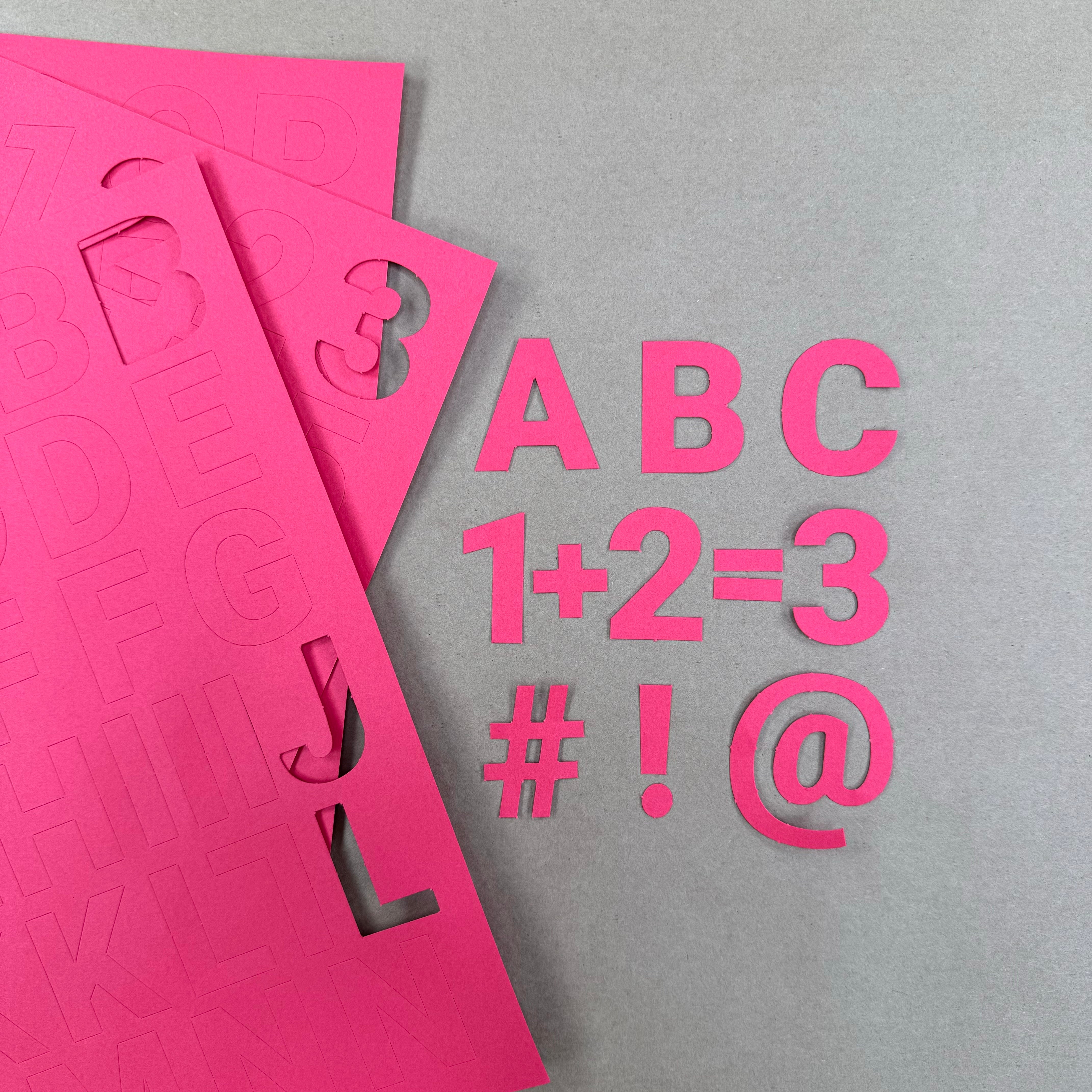 1.5 inch Letters & Numbers